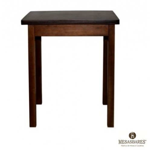 Mesa de Madeira Bar 80x80 4 Pés - Cod: 1808
